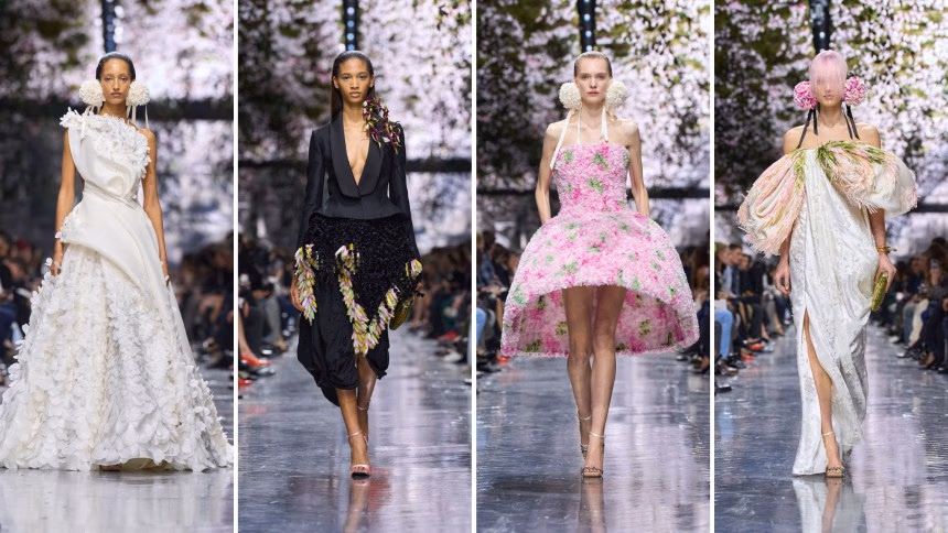 The New Romantics Return at Dior Couture